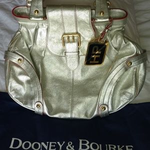 Dooney & Bourke Silver Hayden Panettiere Bag